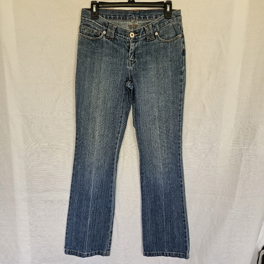 Slim Boot Cut‎ Jeans Low Rise Work Jean
